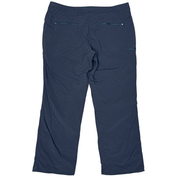 L.L BEAN Women's EUC Vista Comfort Trail Pants Dk. Gray/Black | Size 20 R - Picture 3 of 10